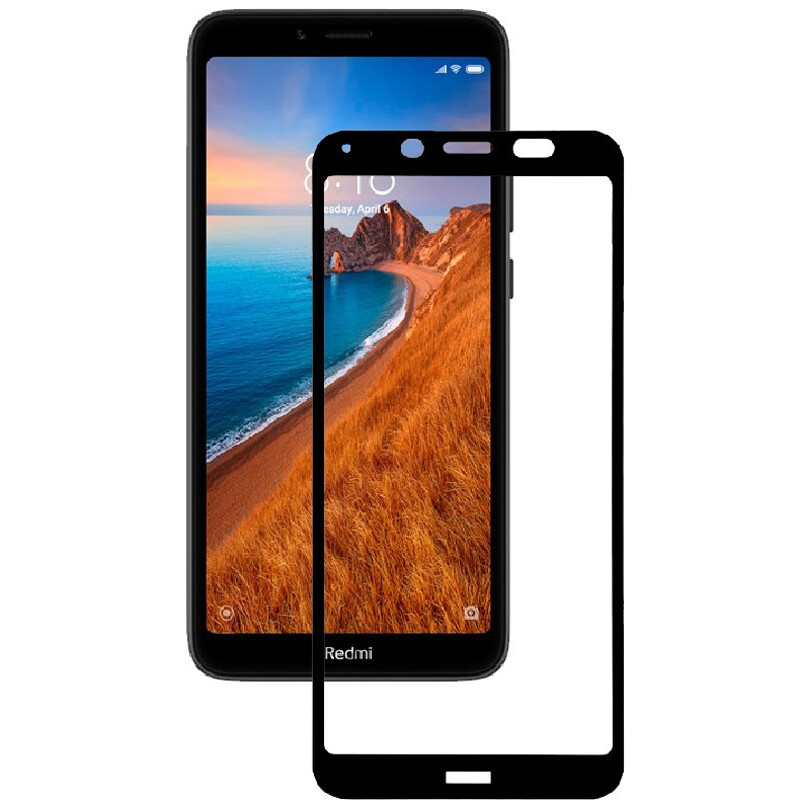Защитное стекло BeCover для Xiaomi Redmi 7A Black (703886)