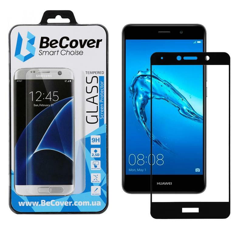 Защитное стекло BeCover для Huawei Y7 Prime 2018 Black (702233)