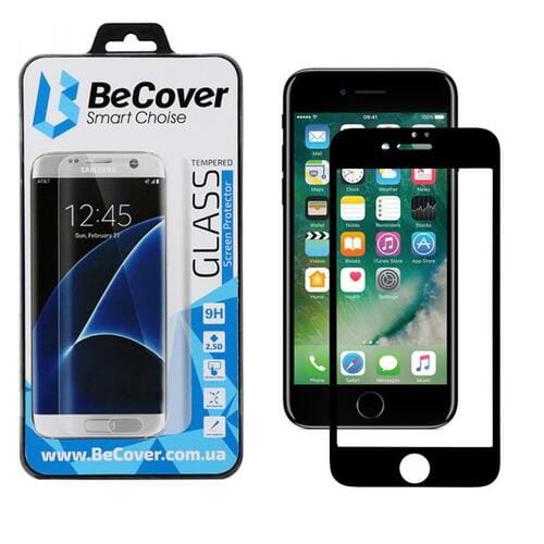 Фото - Защитное стекло / пленка Becover Захисне скло  для Apple iPhone 7 Plus/8 Plus 3D Black 701042 