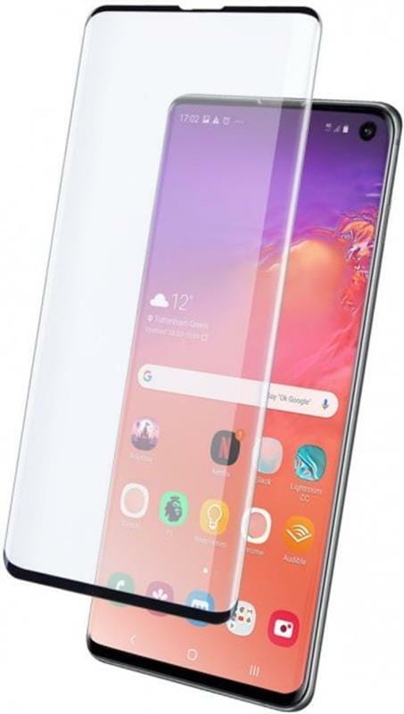 Защитное стекло Drobak для Samsung Galaxy S10 SM-G973 Black, 3D (441614)