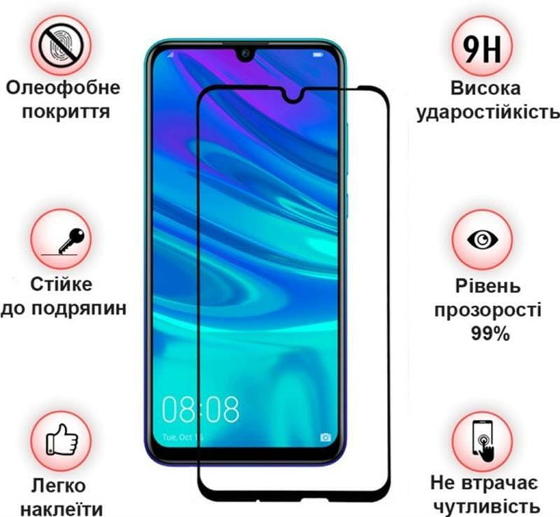 Захисне скло BeCover для Huawei P Smart Black (701842)