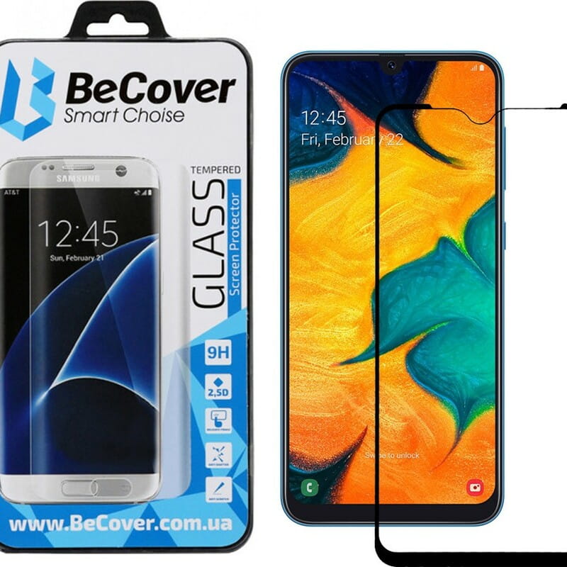 Защитное стекло BeCover для Samsung Galaxy A31 SM-A315 Black (704798)