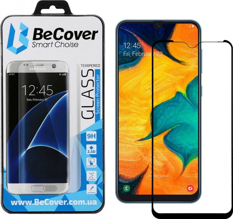 Защитное стекло BeCover для Samsung Galaxy A31 SM-A315 Black (704798)