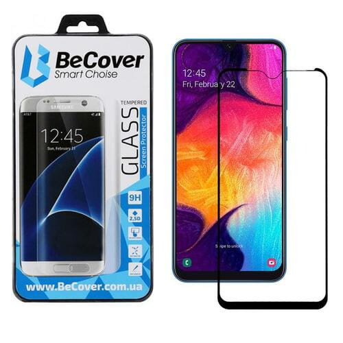 Фото - Защитное стекло / пленка Becover Захисне скло  для Samsung Galaxy A50 SM-A505/A50s SM-A507 Black (70 