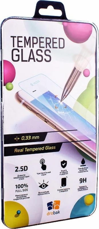 Защитное стекло Drobak 7" Tablet TG универсальное (442618)
