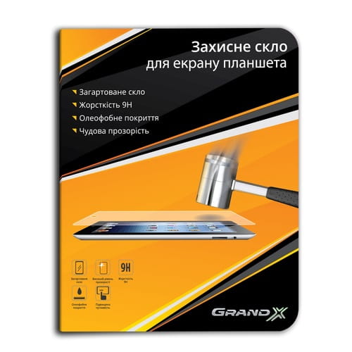 Фото - Защитное стекло / пленка Grand-X Захисне скло  для Lenovo Tab E7 TB-7104  GXLTE7104 (GXLTE7104)
