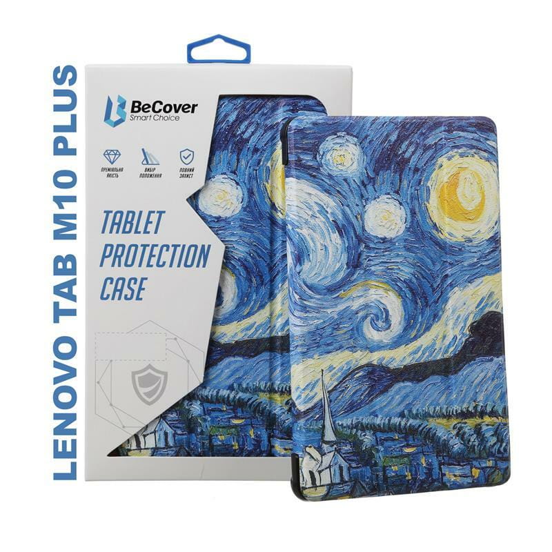 Чохол-книжка BeCover Smart для Lenovo Tab M10 Plus TB-X606/M10 Plus (2nd Gen) Night (705190)
