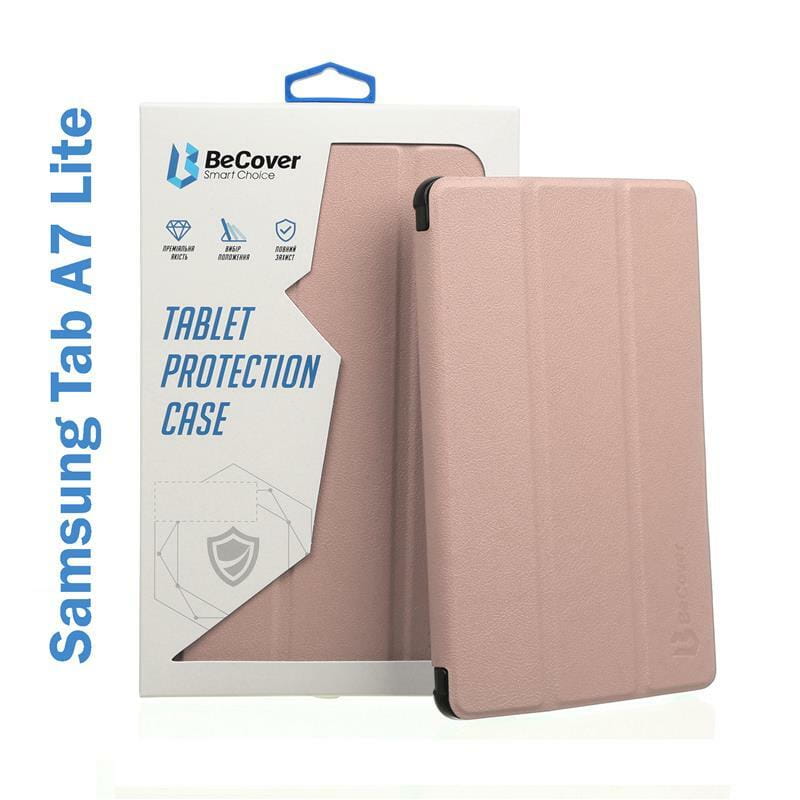Чохол-книжка BeCover Smart для Samsung Galaxy Tab A7 Lite SM-T220/SM-T225 Rose Gold (706460)