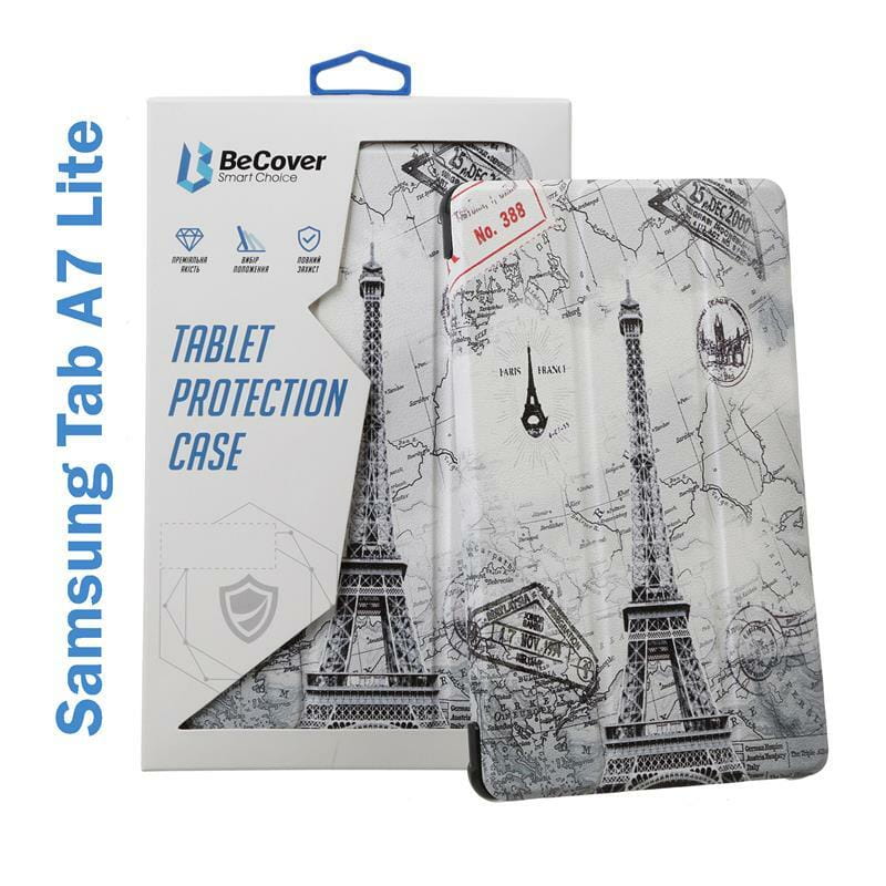 Чохол-книжка BeCover Smart для Samsung Galaxy Tab A7 Lite SM-T220/SM-T225 Paris (706467)