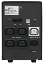 ИБП Powercom 1000VA/600W, 5xIEC, USB (BNT-1000AP)