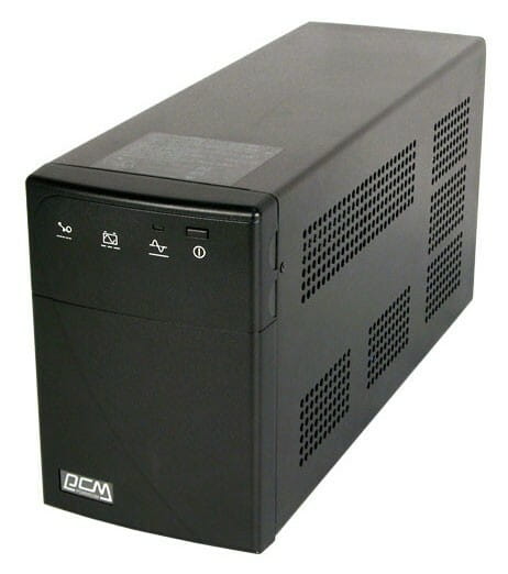 Джерело безперебійного живлення Powercom 1200VA/720W, Lin.int, AVR, 5 x IEC, USB, RJ-45 (BNT-1200AP)