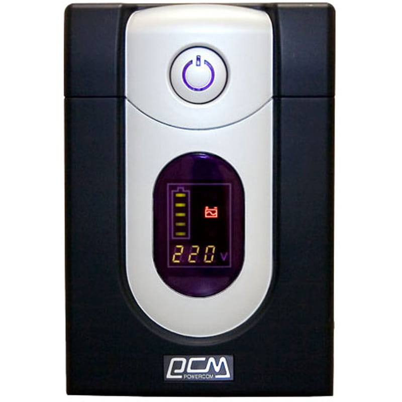 Джерело безперебійного живлення Powercom Imperial IMD-1025AP, Lin.int., AVR, 6 х IEC 320 C13, LCD, USB, RJ-45, RJ-11, пластик (00210133)
