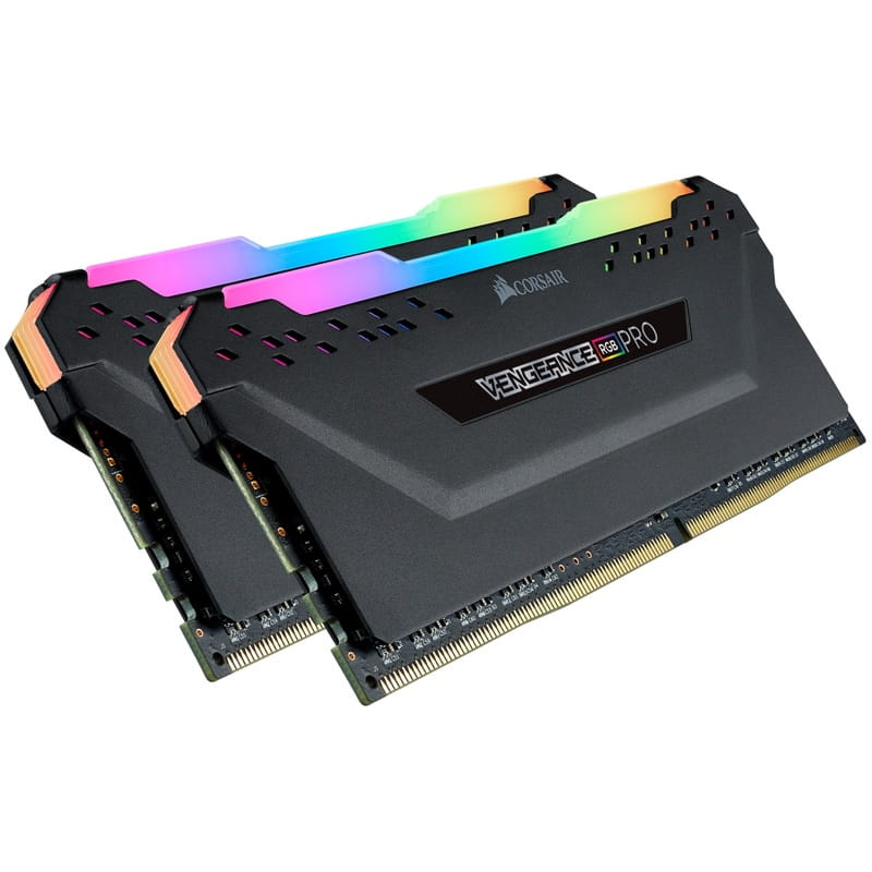 Модуль памяти DDR4 2x8GB/3600 Corsair Vengeance RGB Pro Black (CMW16GX4M2D3600C18)