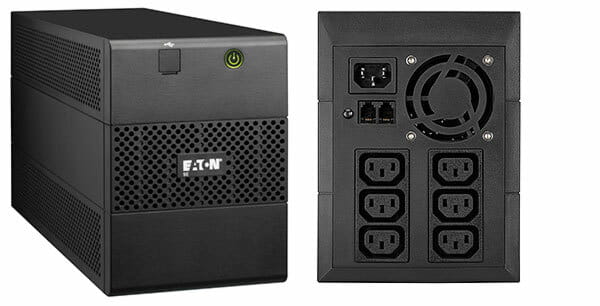ИБП Eaton 5E 1100VA, Lin.int., AVR, 6хIEC, USB, пластик (5E1100IUSB)