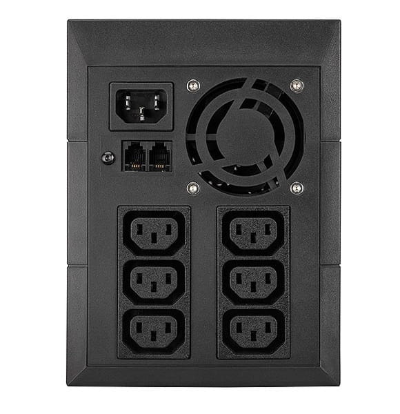 ИБП Eaton 5E 2000VA USB, Lin.int., AVR, 6 х IEC, пластик (5E2000IUSB)
