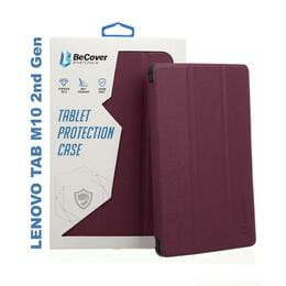 Чехол-книжка BeCover Smart для Lenovo Tab M10 HD 2nd Gen TB-X306 Red Wine (705974)