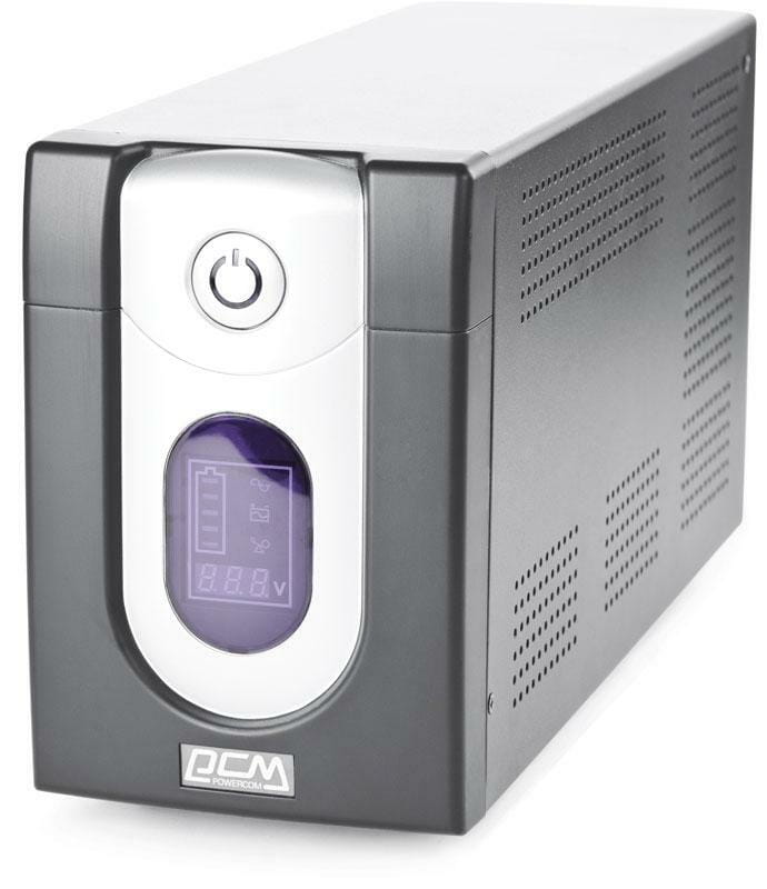 ИБП Powercom IMD-3000AP LCD, Lin.int., AVR, 6 x IEC, USB, LCD, металл (00210186)