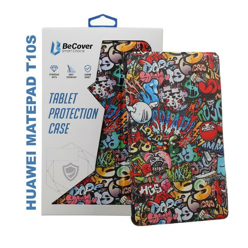Чохол-книжка BeCover Smart Case для Huawei MatePad T 10s/T 10s (2nd Gen) Graffiti (705940)
