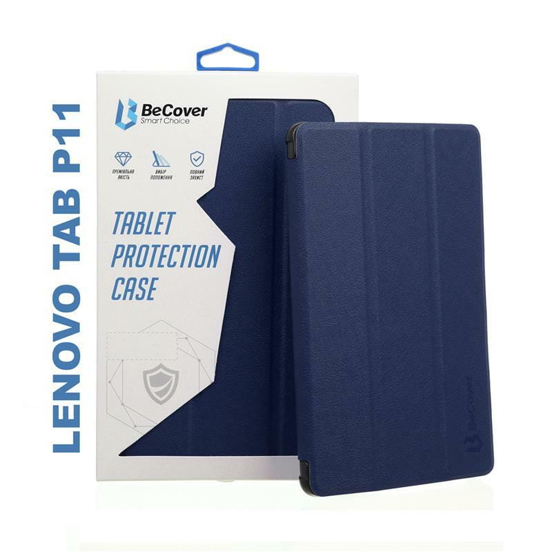 Чохол-книжка BeCover Smart для Lenovo Tab P11/Tab P11 Plus Deep Blue (705956)