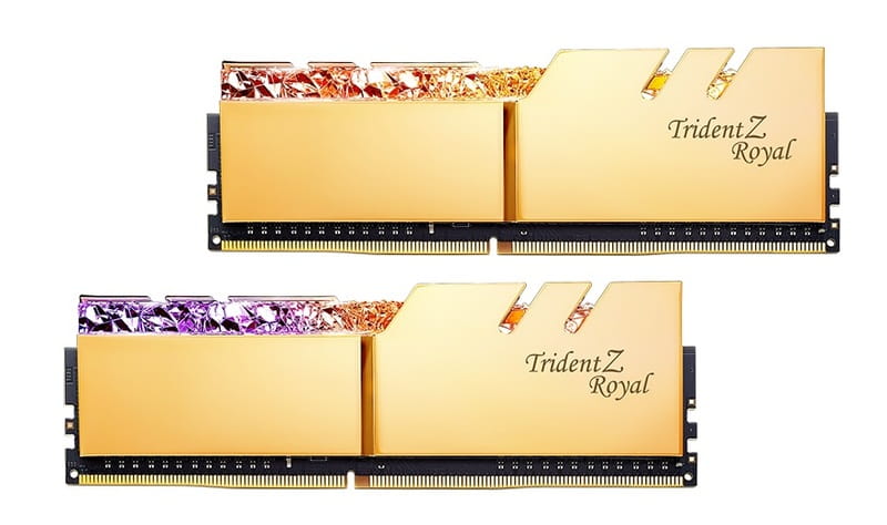 Модуль памяти DDR4 2x16GB/3200 G.Skill Trident Z Royal (F4-3200C16D-32GTRG)