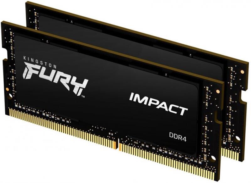 Модуль памяти SO-DIMM DDR4 2x32GB/3200 Kingston Fury Impact (KF432S20IBK2/64)