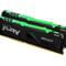 Фото - Модуль памяти DDR4 2x16GB/3600 Kingston Fury Beast RGB Black (KF436C18BBAK2/32) | click.ua