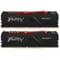 Фото - Модуль пам`ятi DDR4 2x16GB/3600 Kingston Fury Beast RGB Black (KF436C18BBAK2/32) | click.ua