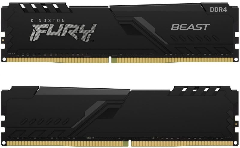 Модуль памяти DDR4 2x16GB/3733 Kingston Fury Beast Black (KF437C19BB1K2/32)