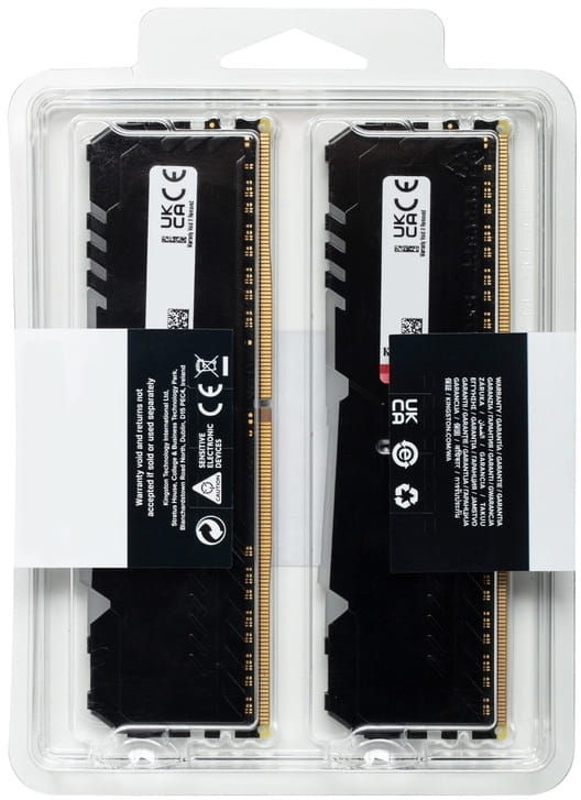 Модуль пам`ятi DDR4 2x32GB/3200 Kingston Fury Beast RGB (KF432C16BBAK2/64)