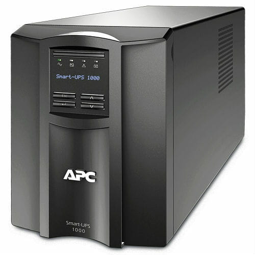 ИБП APC Smart-UPS 1000VA, Lin.int., 8хIEC, USB, RJ-45, металл (SMT1000I)
