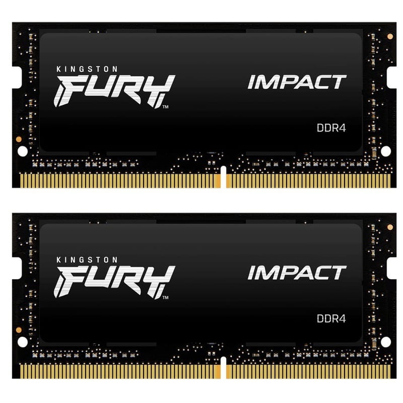 Модуль памяти SO-DIMM 2x8GB/3200 DDR4 Kingston Fury Impact (KF432S20IBK2/16)