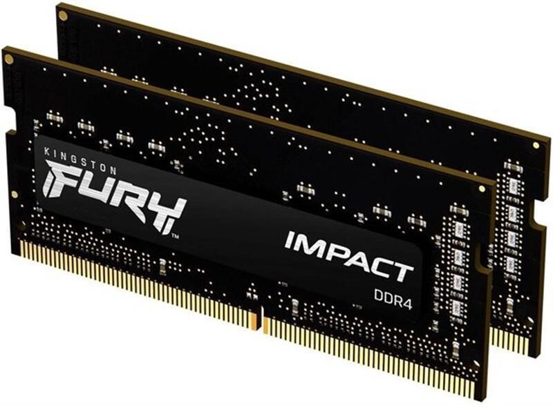Модуль памяти SO-DIMM DDR4 2x8GB/3200 Kingston Fury Impact (KF432S20IBK2/16)