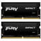 Фото - Модуль памяти SO-DIMM 2x8GB/3200 DDR4 Kingston Fury Impact (KF432S20IBK2/16) | click.ua