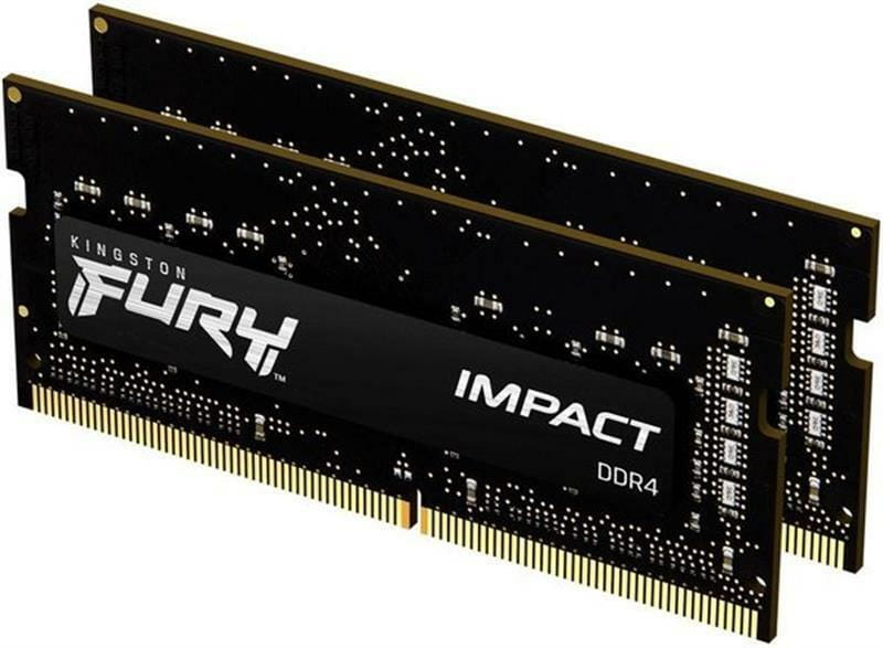 Модуль памяти SO-DIMM 2x16GB/2666 DDR4 Kingston Fury Impact (KF426S16IBK2/32)