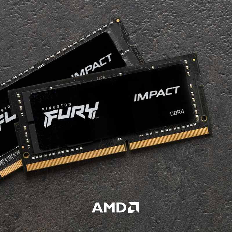 Модуль памяти SO-DIMM DDR4 16GB/3200 Kingston Fury Impact (KF432S20IB/16)