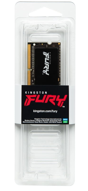 Модуль памяти SO-DIMM 16GB/3200 DDR4 Kingston Fury Impact (KF432S20IB/16)