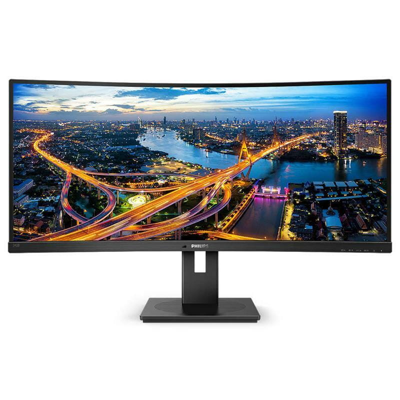 Монитор Philips 34" UltraWide 345B1C/00 VA Black Curved