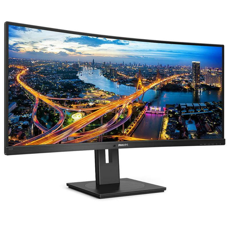 Монитор Philips 34" UltraWide 345B1C/00 VA Black Curved