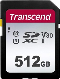 Карта пам`яті SDXC 512GB UHS-I/U3 Class 10 Transcend 300S R95/W55MB/s (TS512GSDC300S)
