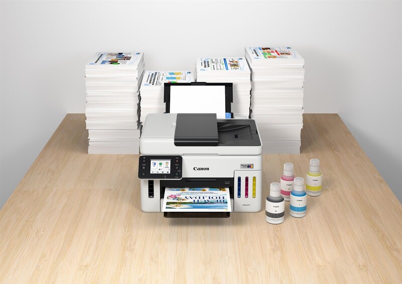 Багатофункційний пристрій А4 кол. Canon Maxify GX6140 з Wi-Fi (6882C009)