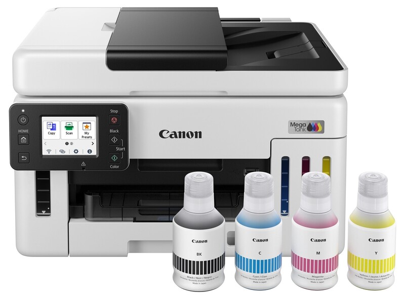 Багатофункційний пристрій А4 кол. Canon Maxify GX6140 з Wi-Fi (6882C009)