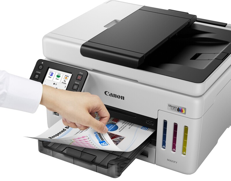 Багатофункційний пристрій А4 кол. Canon Maxify GX6140 з Wi-Fi (6882C009)
