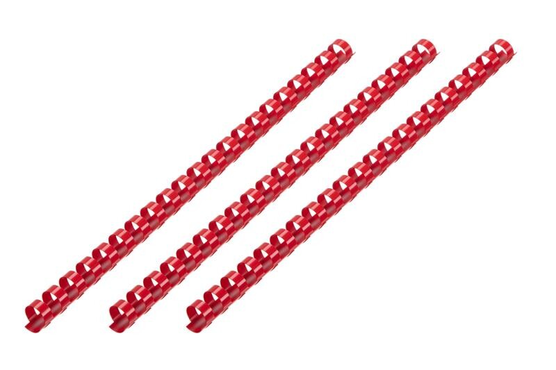 Пружина пластиковая 2E A4, 22 мм, красная, 50шт (2E-PL22-50RD)