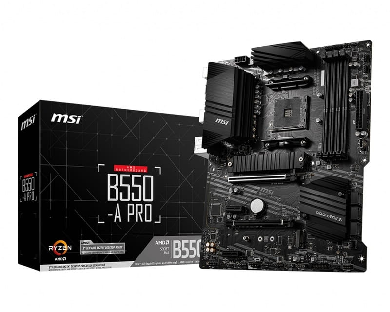 Материнская плата MSI B550-A Pro Socket AM4
