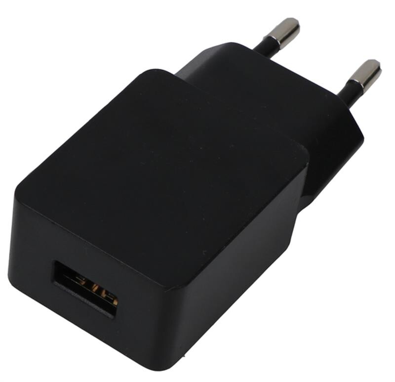 Сетевое зарядное устройство Puridea C02 (1USBх1A) Black