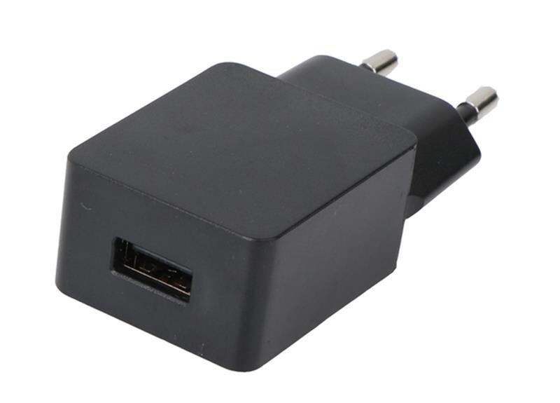 Мережевий зарядний пристрій Puridea C02 (1USBх1A) Black