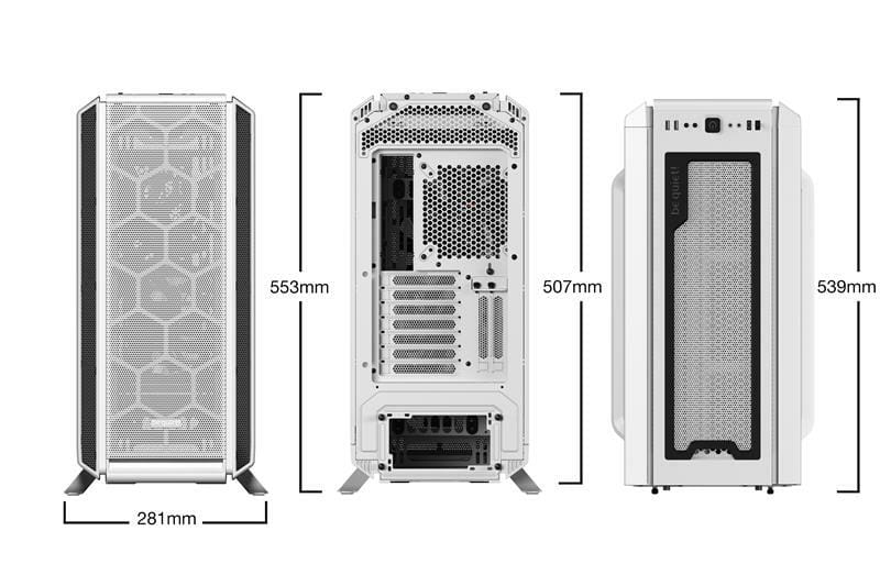 Корпус be quiet! Silent Base 802 Window White (BGW40) без БЖ