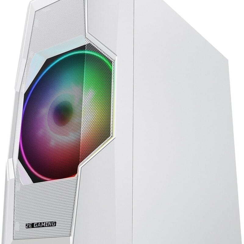 Корпус 2E Gaming Turbo G2057W White (2E-G2057W) без БЖ