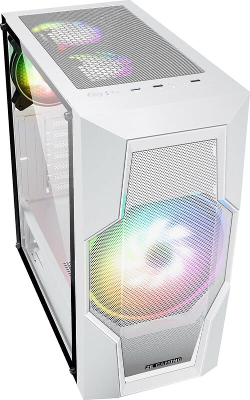 Корпус 2E Gaming Turbo G2057W White (2E-G2057W) без БЖ