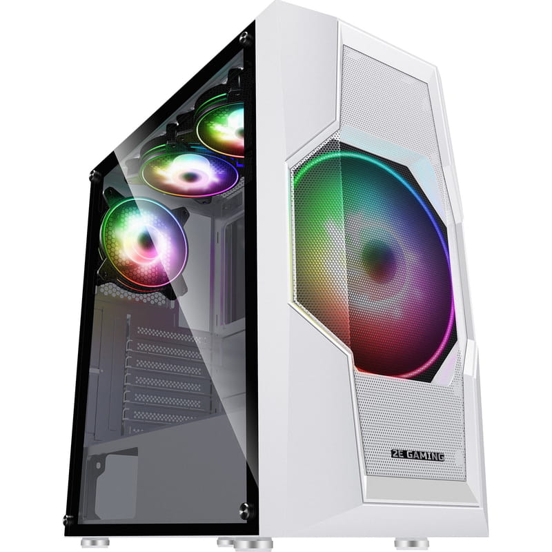 Корпус 2E Gaming Turbo G2057W White (2E-G2057W) без БЖ